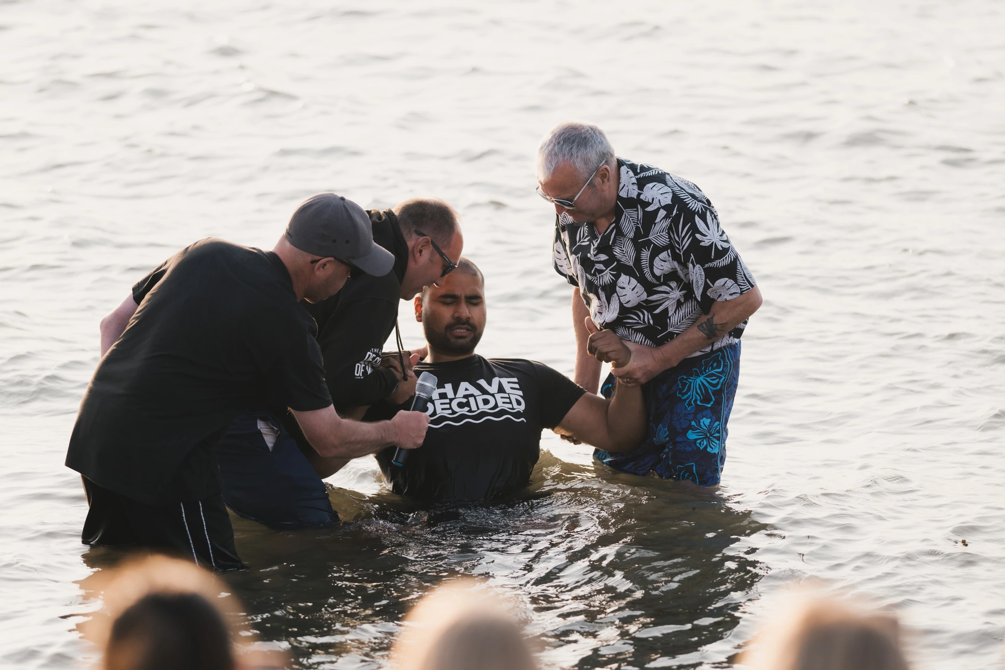 christian baptism in the waters of the sacrament of baptism