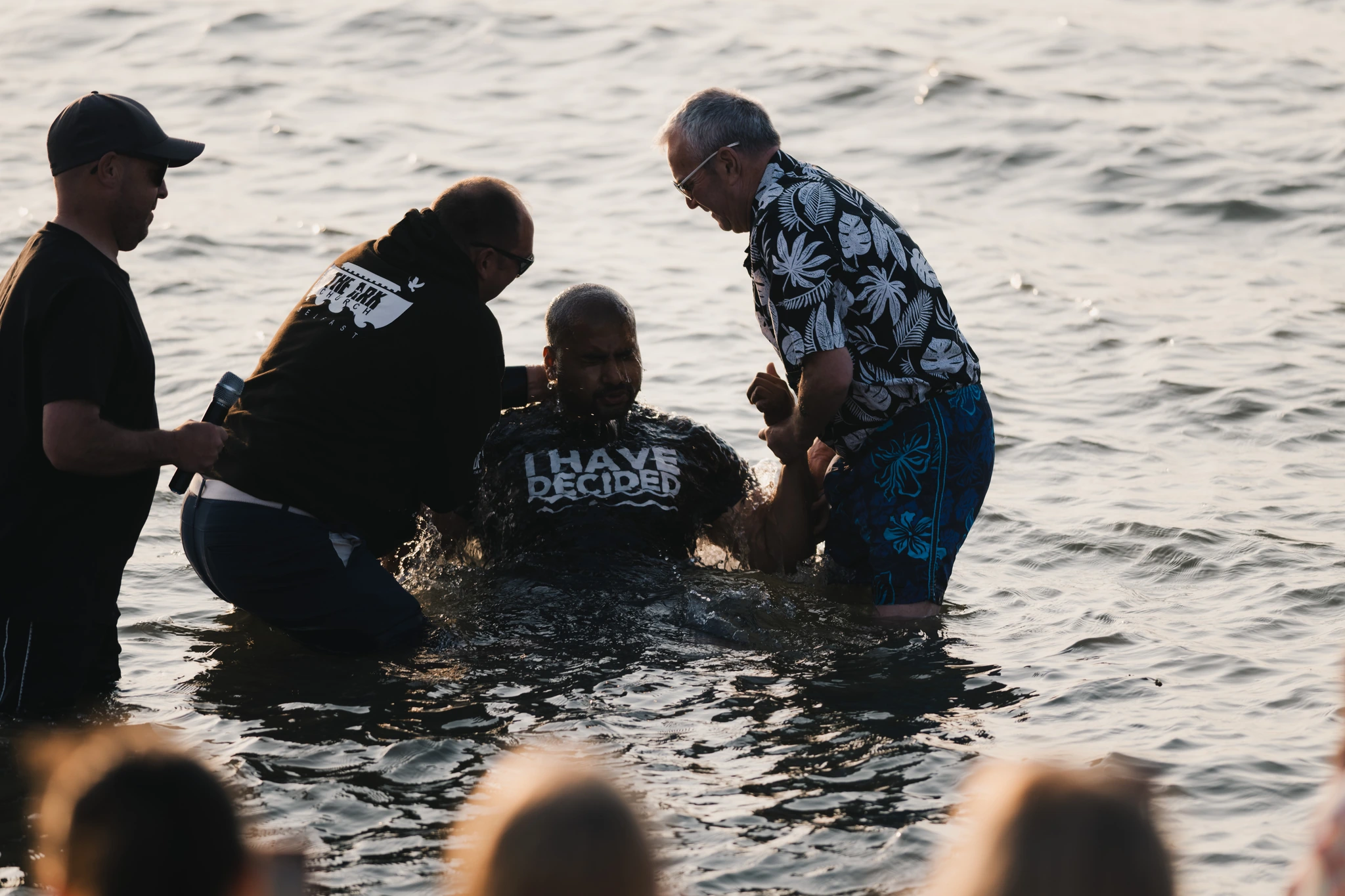 christian baptism in the water
