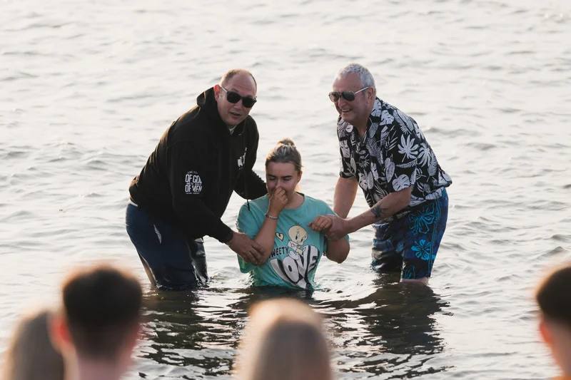 christian baptism in the waters of the sacrament of water baptism