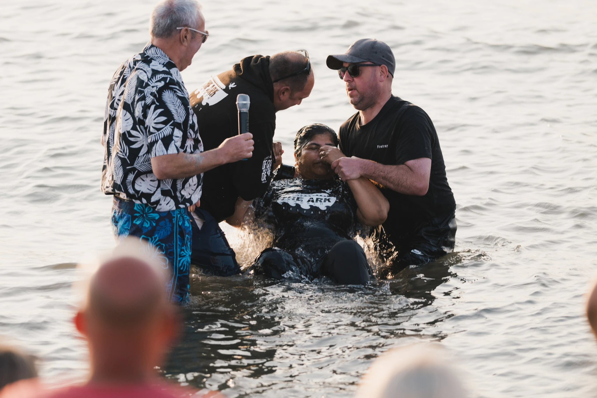 christian baptism in the waters of the sacrament of baptism