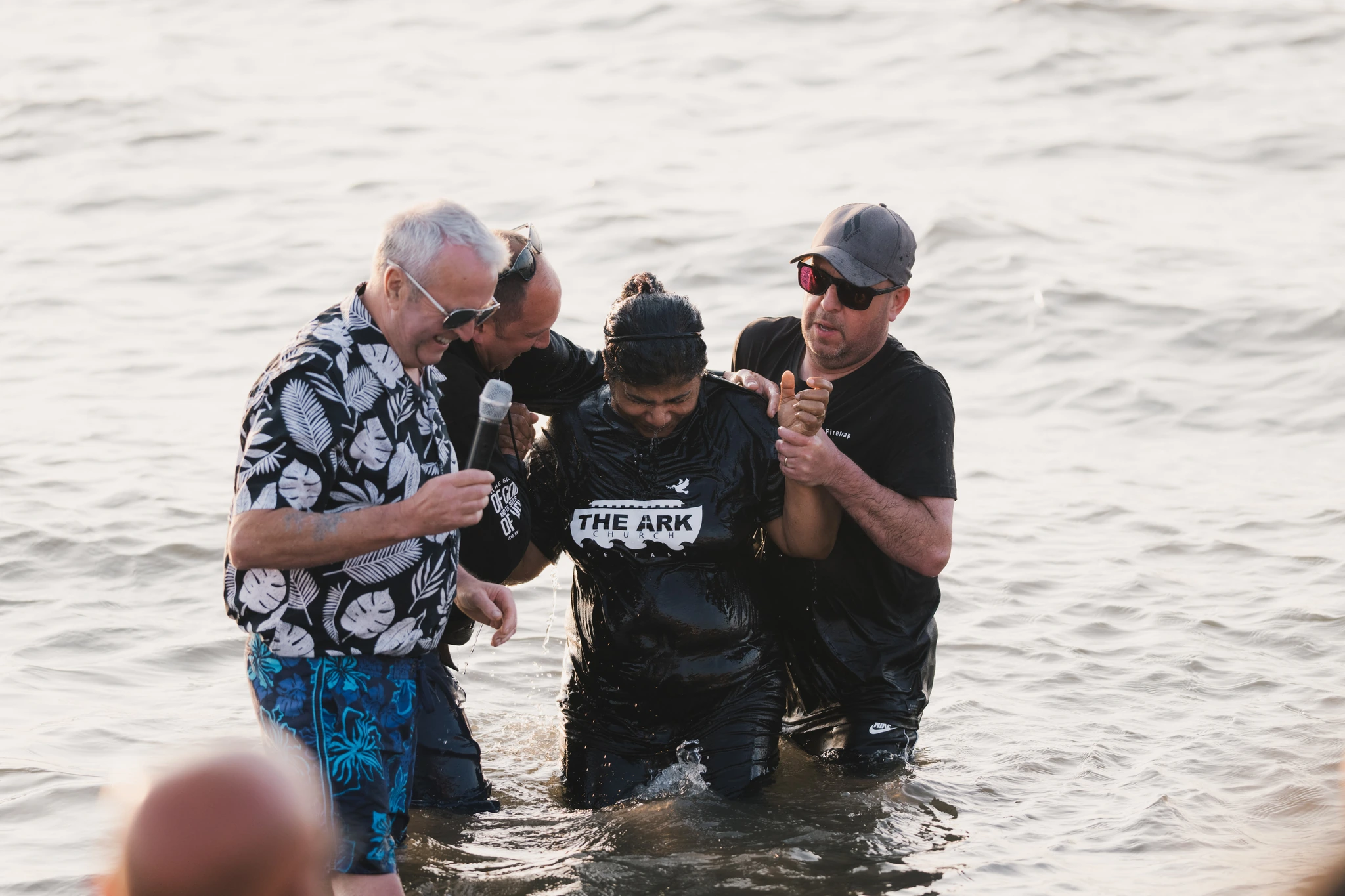 christian baptism in the water