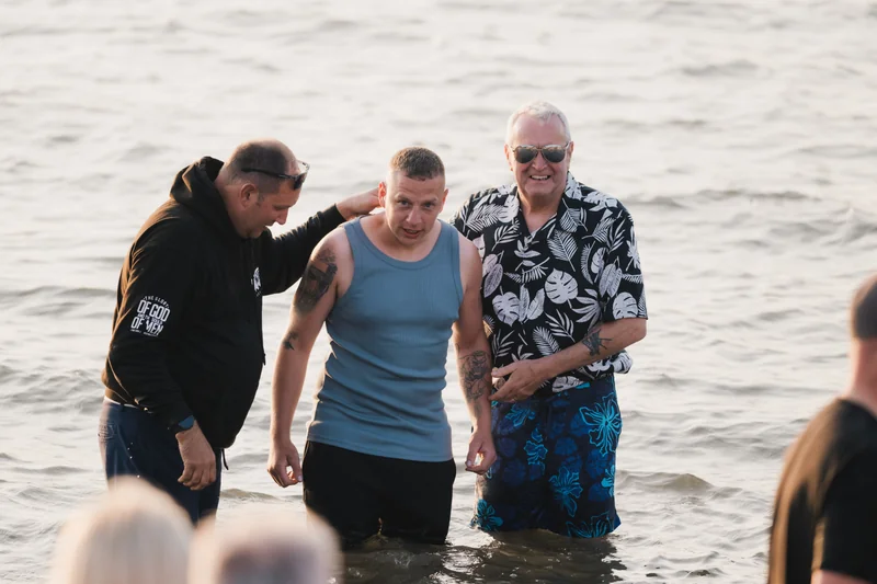 christian baptism in the waters of the sacrament of water baptism
