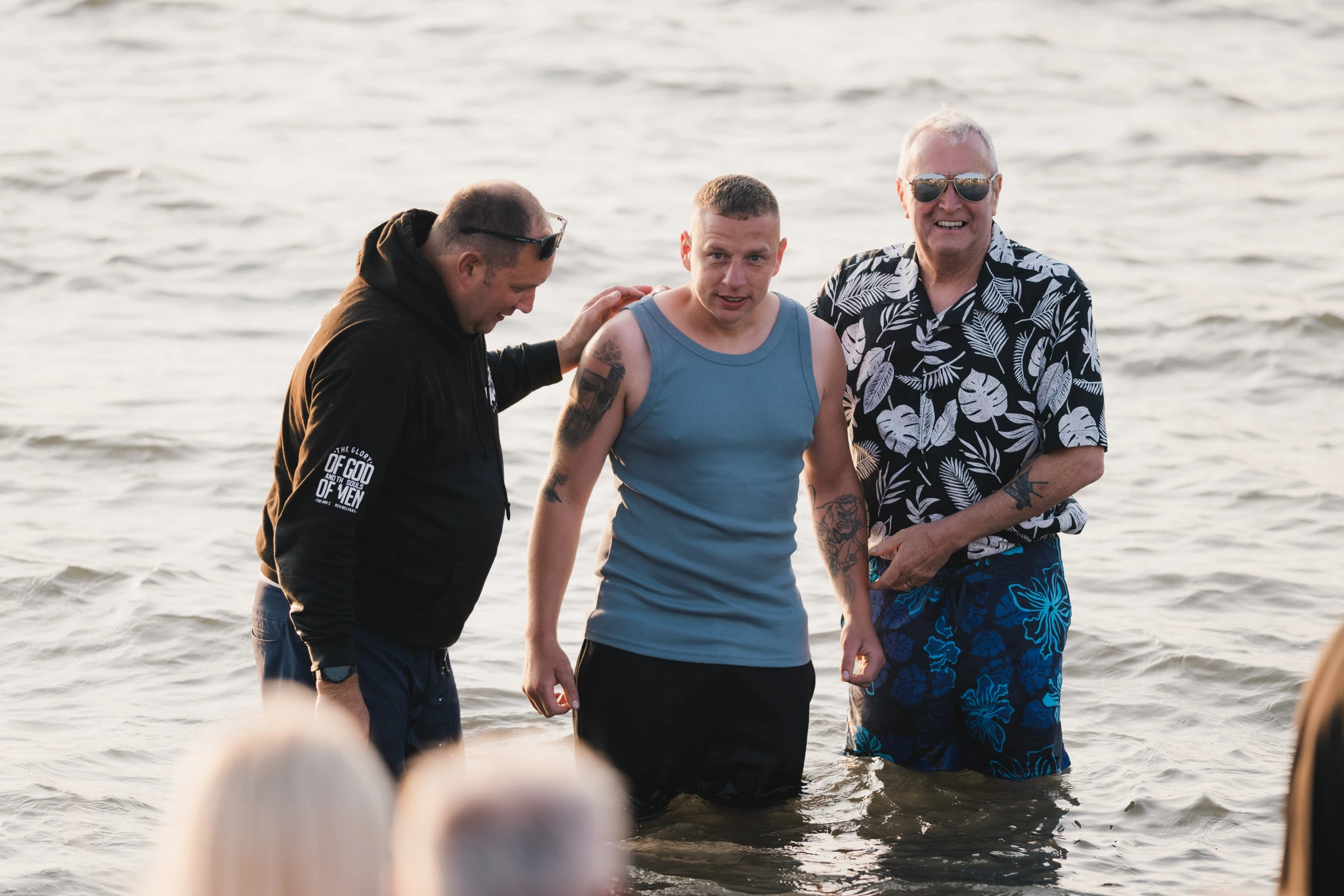 christian baptism in the waters of the sacrament of baptism