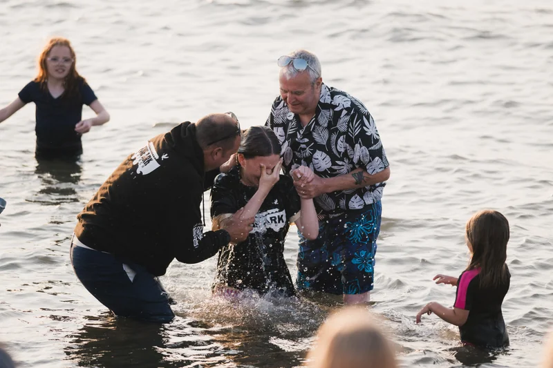 christian baptism in the sacrament of the holy water