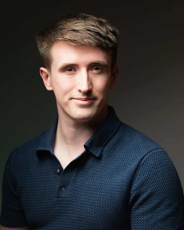 Portrait of Michael Seeds, photographer in Northern Ireland